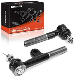 A-Premium 2 x Front Inner Tie Rod Ends, Compatible with Toyota Land Cruiser 1991-1997 & Lexus LX450 1996-1997, Sport Utility