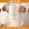 KIDENEI Electric Flour Sifter with Dough Scraper, 4 Cup Capacity