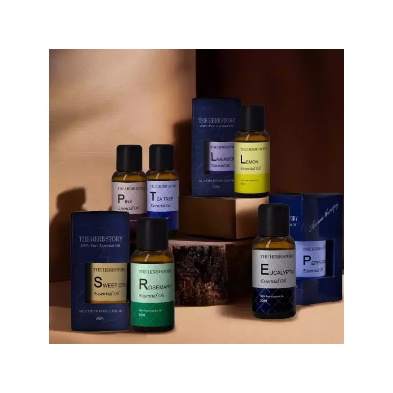 The Herb Story 더허브스토리 아로마 에센셜오일 30ml 8종 숙면 수면/마사지오일/피부보습/테라피/향기좋은