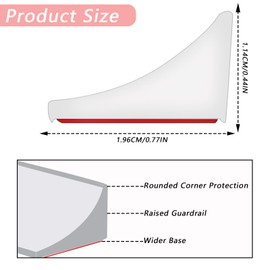 78 Inch Shower Threshold Water Dam, Silicone Barrier Shower Door Bottom Seal Strip, Self Adhesive Waterproof Barrier, for Kitchen Countertop Sink, Cooktop, Bathroom（Semitransparent）