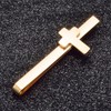 Asienice Tie Pin Cross for Men Slim Classic Tie Clip