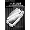 [TECART] SUBARU Key Case, Key Holder, Aluminum Alloy, Genuine Leather,