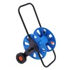 Qcwwy Garden Hose Reel Cart Portable HandPush Water Pipe Storage