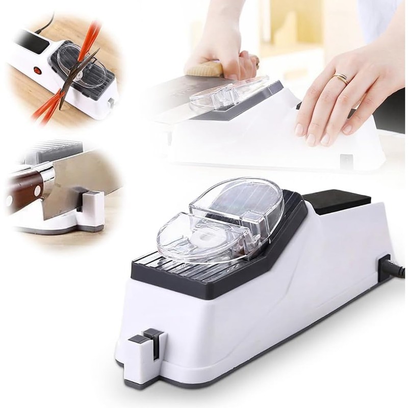 Electric Grinder Household Kitchen Grinding Stone Double-Sided Small Grinder