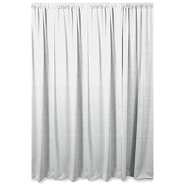OnlineEEI, 92in Premier Drape Panel for use with Portable Backdrop Kit, 92 x 60, 4 Rod Pockets, White