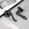 KNOBWELL 8 Pack Bronze Door Knobs Closet Hallway Door Handles