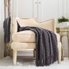 CREVENT Knitted Decorative Throw Blanket for Couch Sofa Chair Bed,