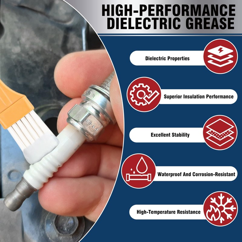 AstraVox Silicone Dielectric Grease for Electrical Connectors Automotive, Dialectric Grease