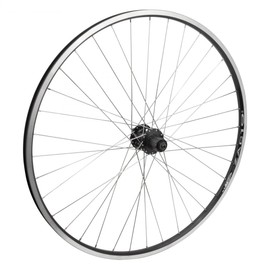WheelMaster 700c Disc Rear Wheel - QR, 36H, 8-Speed Cassette, Black MSW
