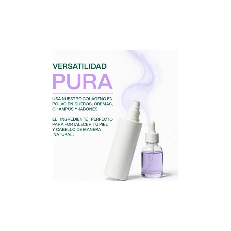 Biopeptido Colageno Cosmetico Puro Uso Facial Y Capilar 50g