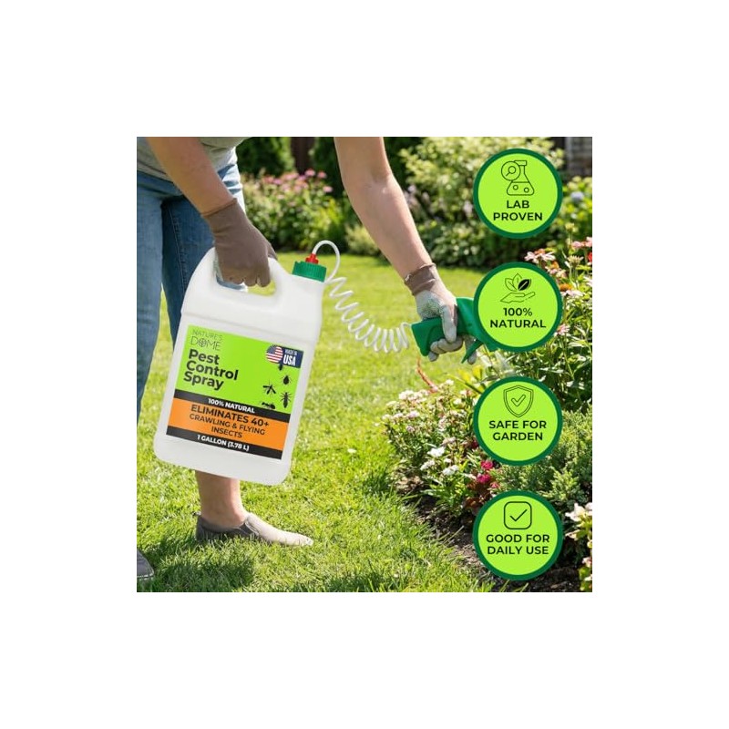 Nature’s Dome Pest Control Spray 1 Gallon | Natural Ant