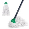 KeFanta Mop for Floor Cleaning,2 Pcs Cotton String Wet Mops