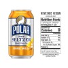 Polar Seltzer Water, 12 fl oz cans,18 pack - (