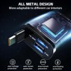 Retractable Car Charger 3 in 1 Fast Charging Type C