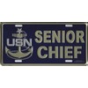 Mitchell Proffitt Navy Senior Chief Metal License Plate