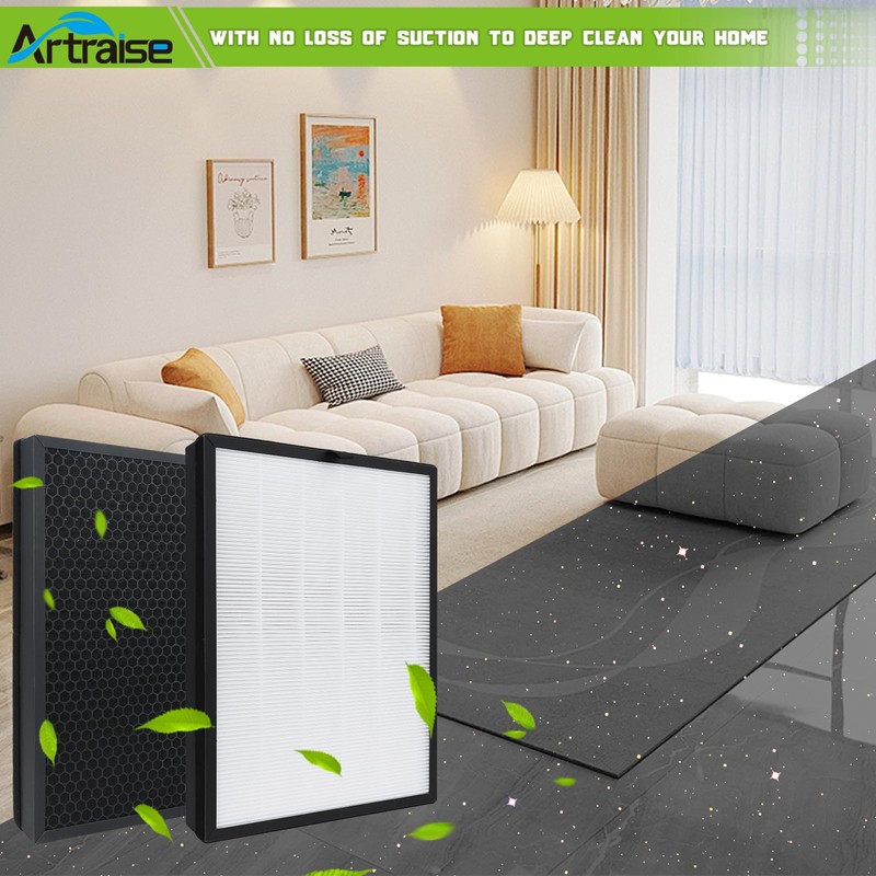 Artraise 400 Replacement Filter for Puroair 2 Pack Puro 400