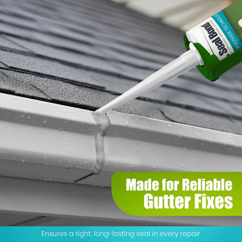 Seal Bond® 415 Gutter Sealant, Aluminum Gray…