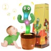 JISON21 Dancing Cactus Toy Talking Cactus Singing and Repeat What