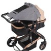 Baby Stroller Sun Shade Universal Sun Protector Shade Blackout Cover