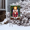 Briarwood Lane Wooden Nutcracker Garden Flag