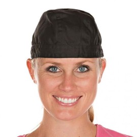 FRANZ MENSCH 50 x Hygostar Bandanas | Polycotton, Black, One Size, Cardboard, Bandanas, Hygienic Headwear, Chef's Hat, black