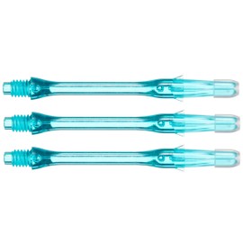 1 Full Set L Style L Shaft Locked Slim Dart Stems 370 Emerald