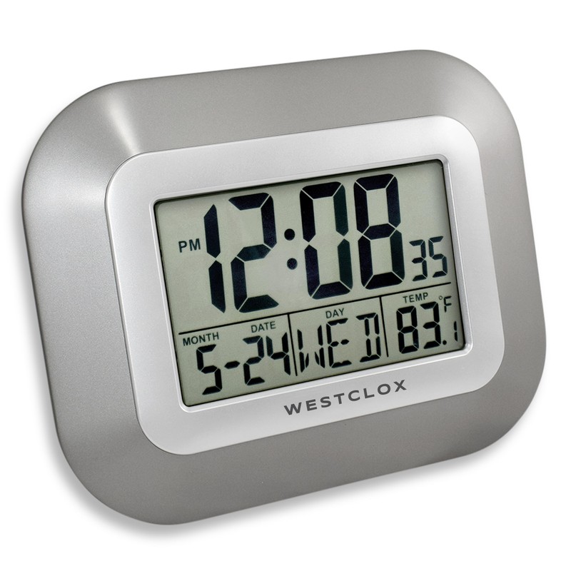Westclox Large Digital Wall Clock Battery Operated Large Digital Clock
