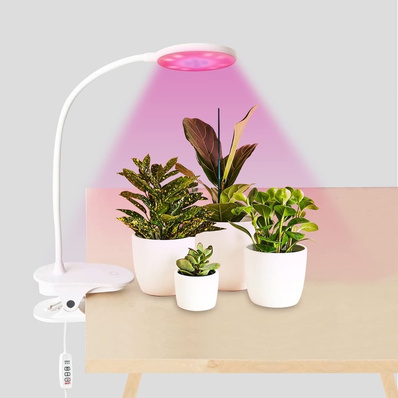 RiverLux LED Grow Light for Indoor Plants, 360 Degree Adjustable
