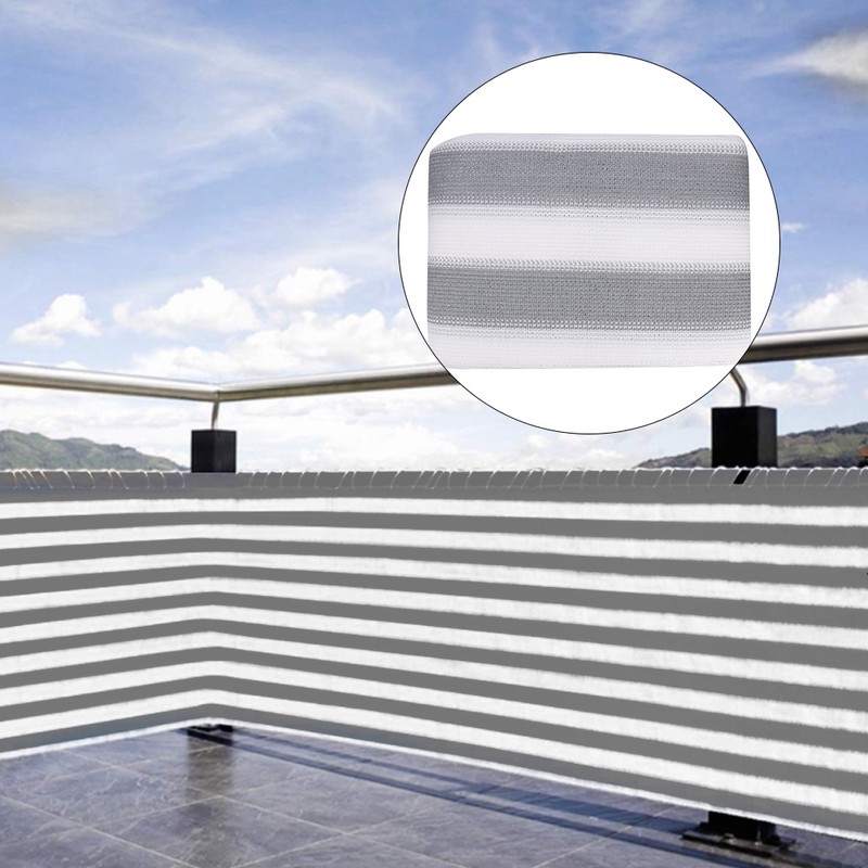 0.9*5m Balcony Privacy Screening Cover Deck Private Fence Wind Sun