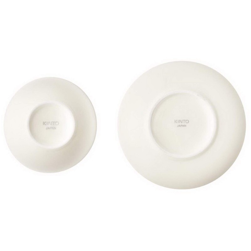 KINTO 17146 PEBBLE Cup & Saucer, 6.1 fl oz (180