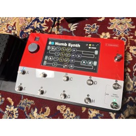 Guitarcraft Neural DSP QUAD CORTEX Premium Acrylic Protective Cover Fiesta Red Gray