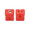 QWORK Electrical Cord Plug Lockout Device for Electrical Cord, 2