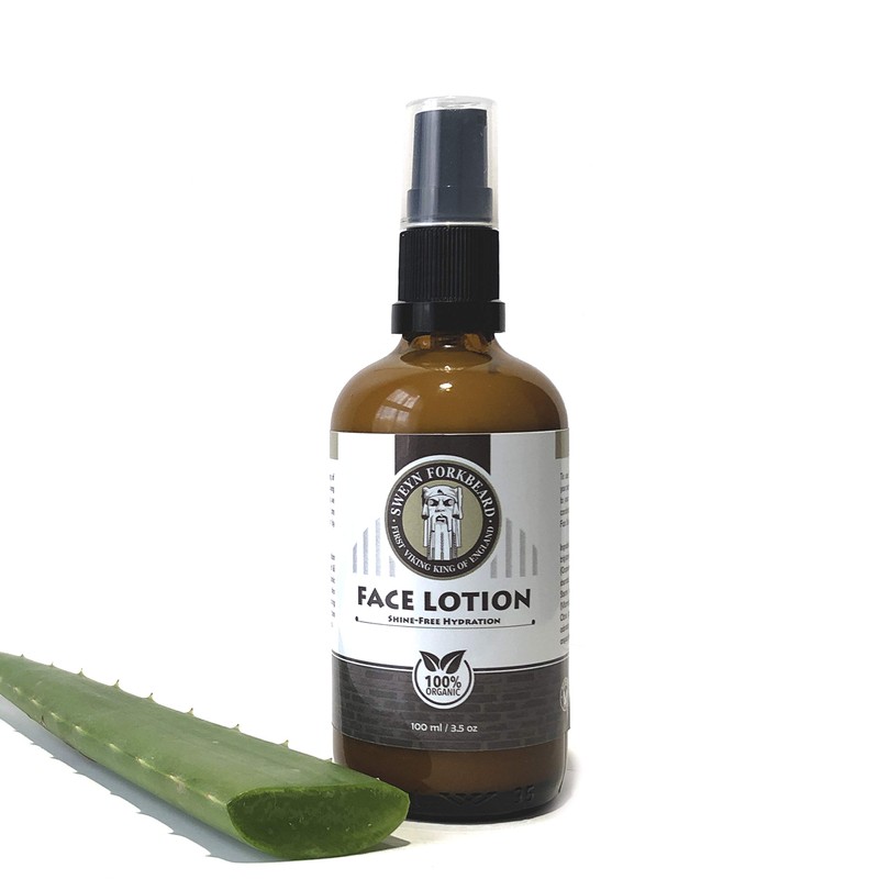 Face Lotion Shine Free Hydration - 100% Organic Face Lotion