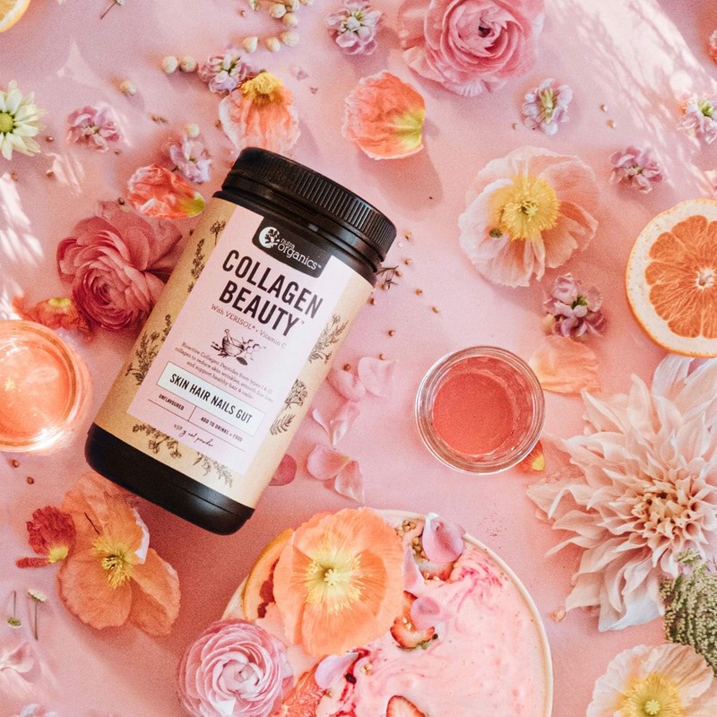 Nutra Organics Collagen Beauty Bioactive Collagen Peptides + Vitamin C