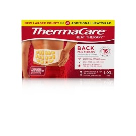 ThermaCare Back Pain Therapy Heatwraps L-XL 3 EA