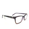Dereon DOC280 505 Eyeglasses Frames Purple Tortoise Square Full Rim
