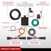Nilight 4 Pin Trailer Wiring Harness Kit 56406 Vehicle Standard