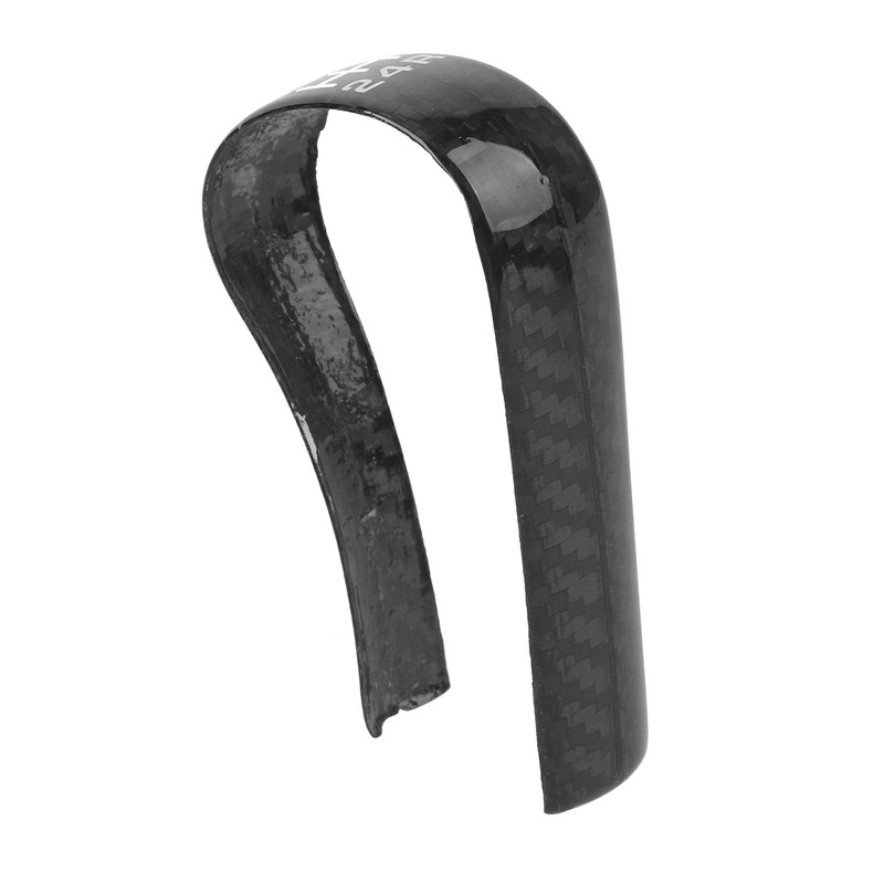 5 Speed Gear Shift Knob Cover Carbon Fiber Decorative Fashionable
