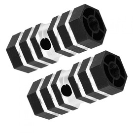 Pinza para bicicleta , ligera , compacta , pr¡§¡éctica , 60 kg/125 libras , estable , fiable , duradero , material de aleaci¡§?n de aluminio para exteriores (negro) , bicicletas y piezas de repuesto