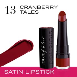Bourjois Rouge Fabuleux Bullet Lipstick, 013 Cranberry Tales, 2.3g