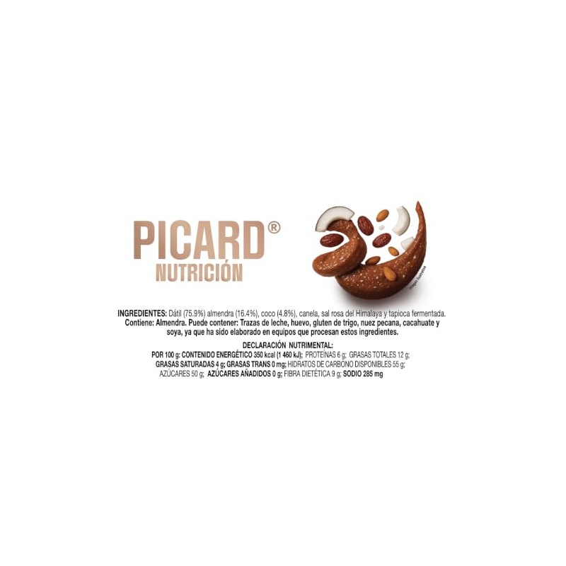 Display Barra Dátil 480 g Picard