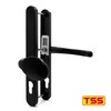 TSS UPVC Door Handles Set - Lever Moveable Pad -
