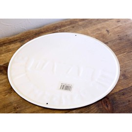 Akizuki Boeki MP19015 Antique Embossed Plate, Round The Perfect Wave Φ11.8 inches (30 cm)