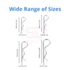 Split Pin R Shaped Retaining Clip Durable Spring Hitch Cotter,