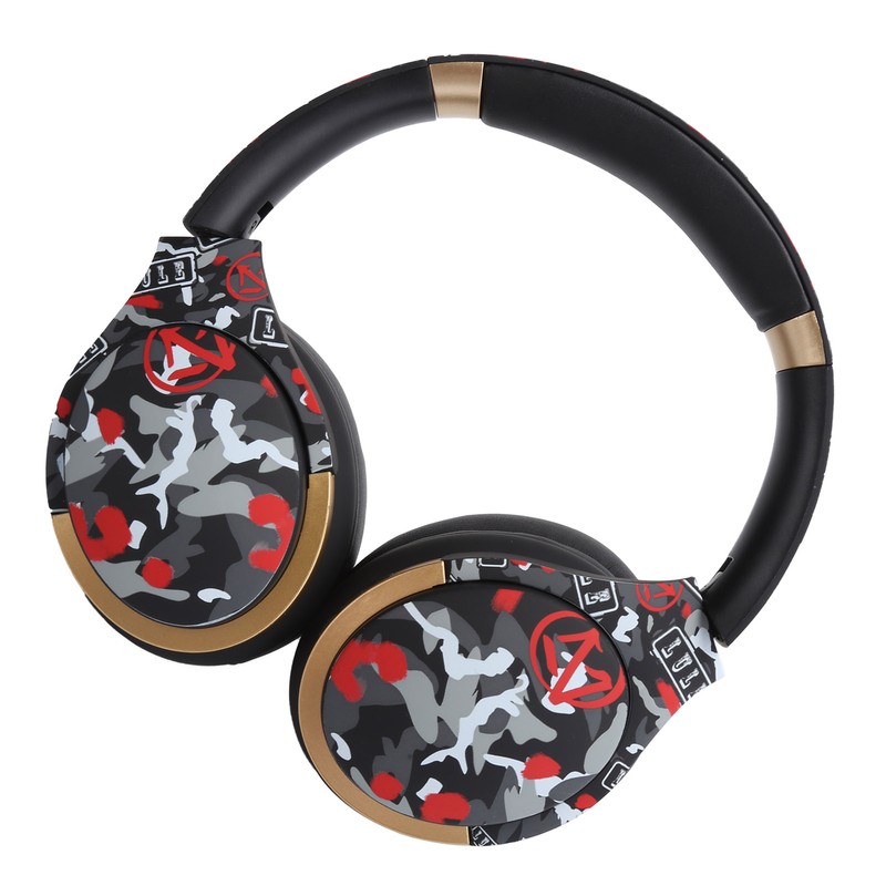 ELA1 Bluetooth 5.0 Wireless Motion Noise Cancelling Headset Graffiti Popular