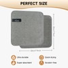 VIVOTE 8 Pack Premium Microfibre Cleaning Cloth with Scrubber，Double-Layer No