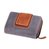 MIKA 42182 Women's Genuine Leather Wallet Portrait Format Wallet with