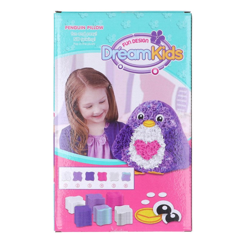 Plush Craft DIY Animal Pillow Safe Reliable Bright Colors Have