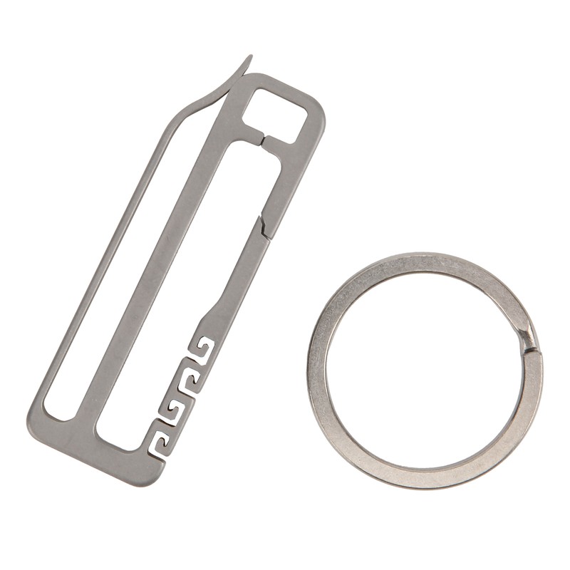 Titanium Alloy Belt Hang Buckle Durable Key Chain Waist Hanging