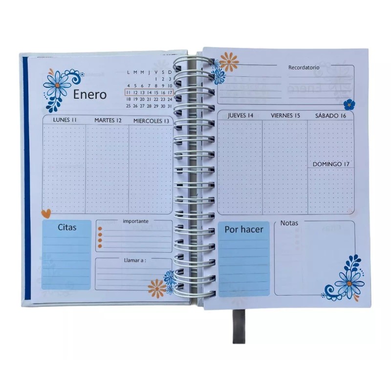 Escanver Agenda Anual Personalizada Nombre Fechas Tipo Talavera